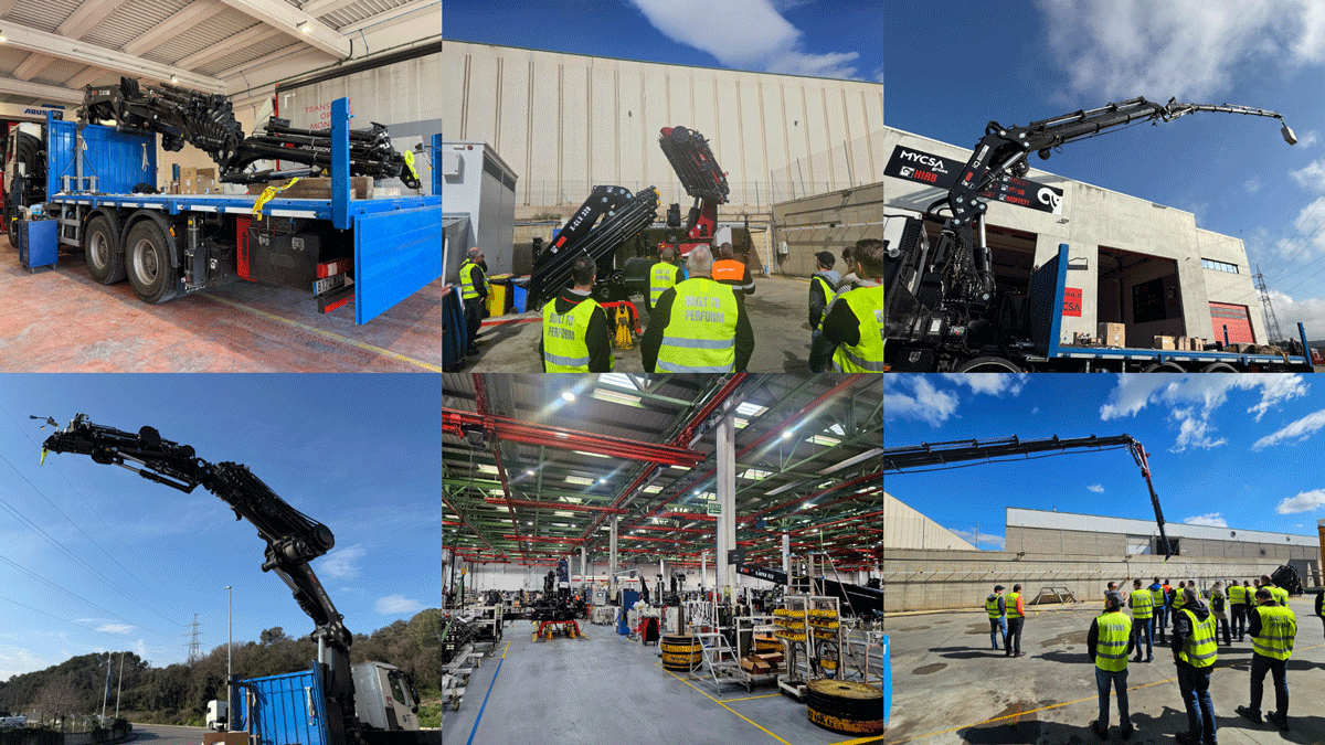 Rétrospective : Visite d'usine chez HIAB en Espagne