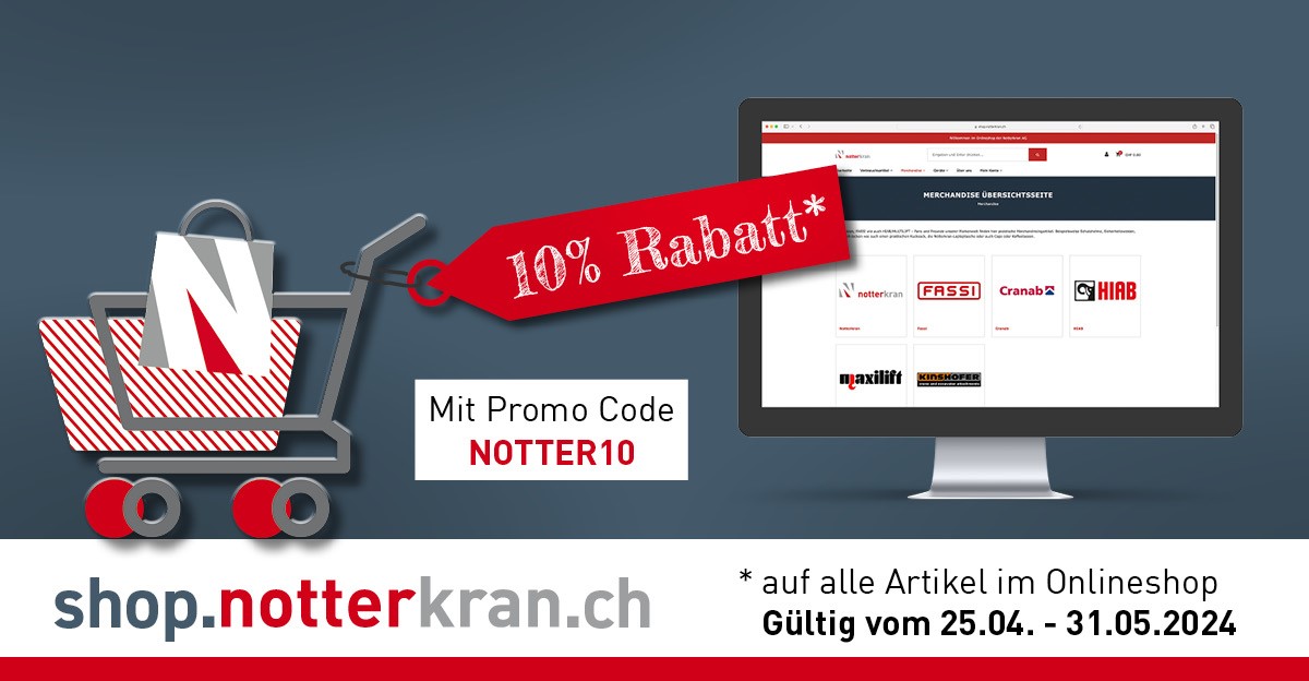 10% Rabatt in unserem Onlineshop