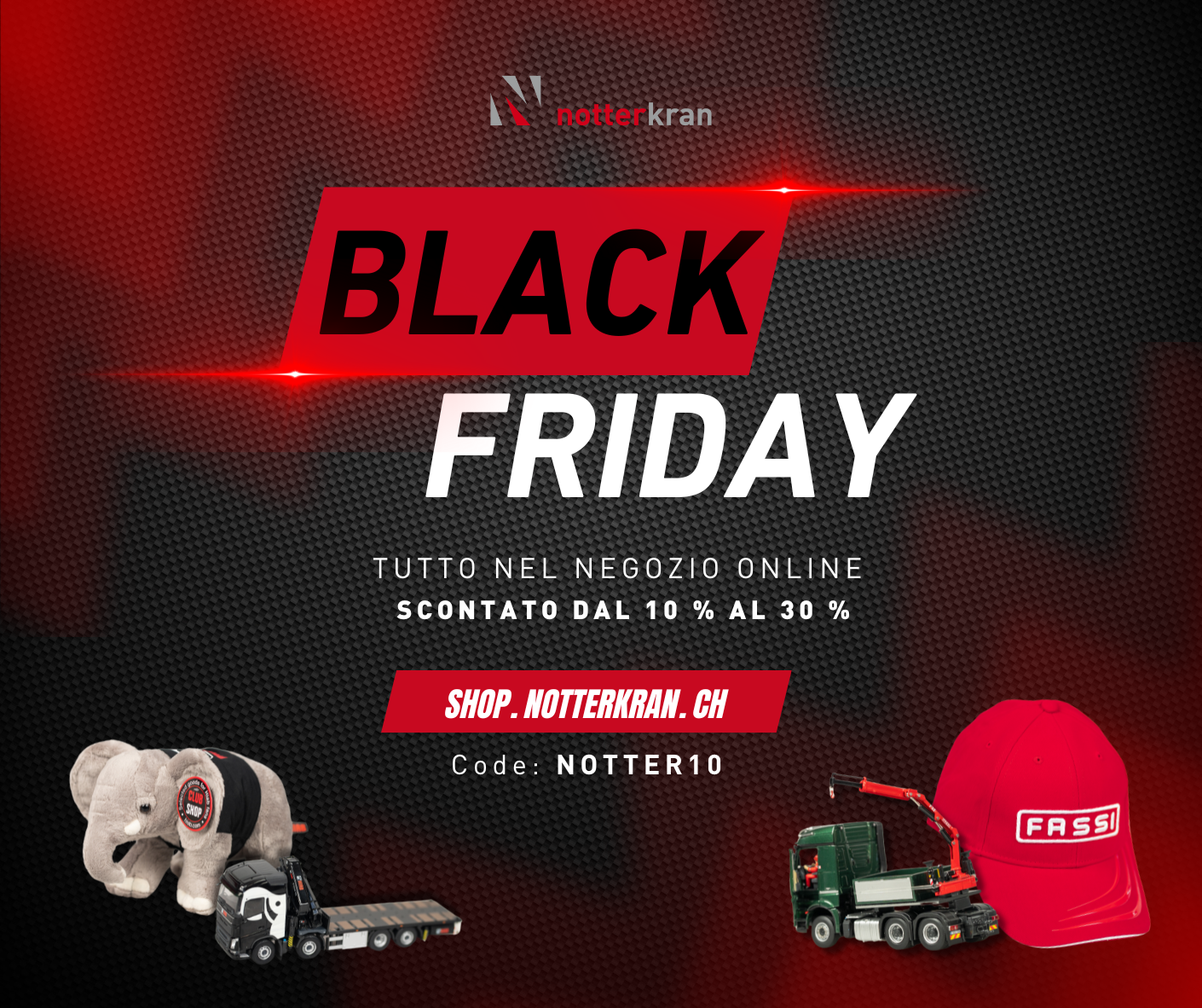 Black Deals da Notterkran – non lasciartelo sfuggire!