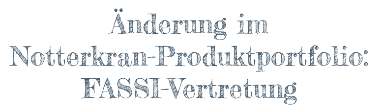 Änderung im Notterkran-Produktportfolio: FASSI-Vertretung