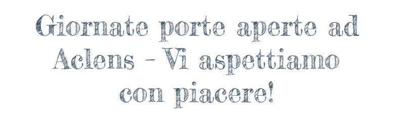 Invito: Giornata porte aperte ad Aclens
