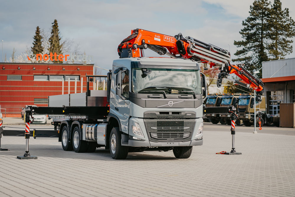 Changement dans le portefeuille de produits Notterkran : Représentation FASSI