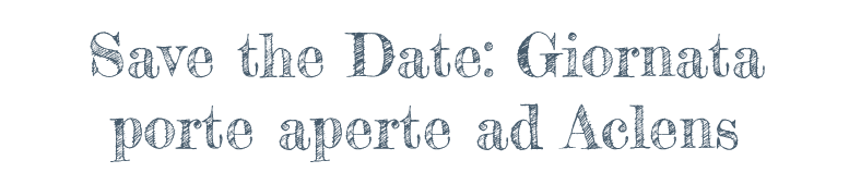 Save the Date: Tag der offenen Tür in Aclens