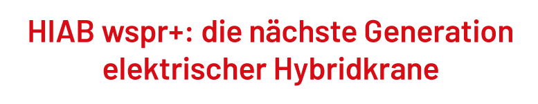 ROUTIERS berichtet über HIAB-Kran für PAMO