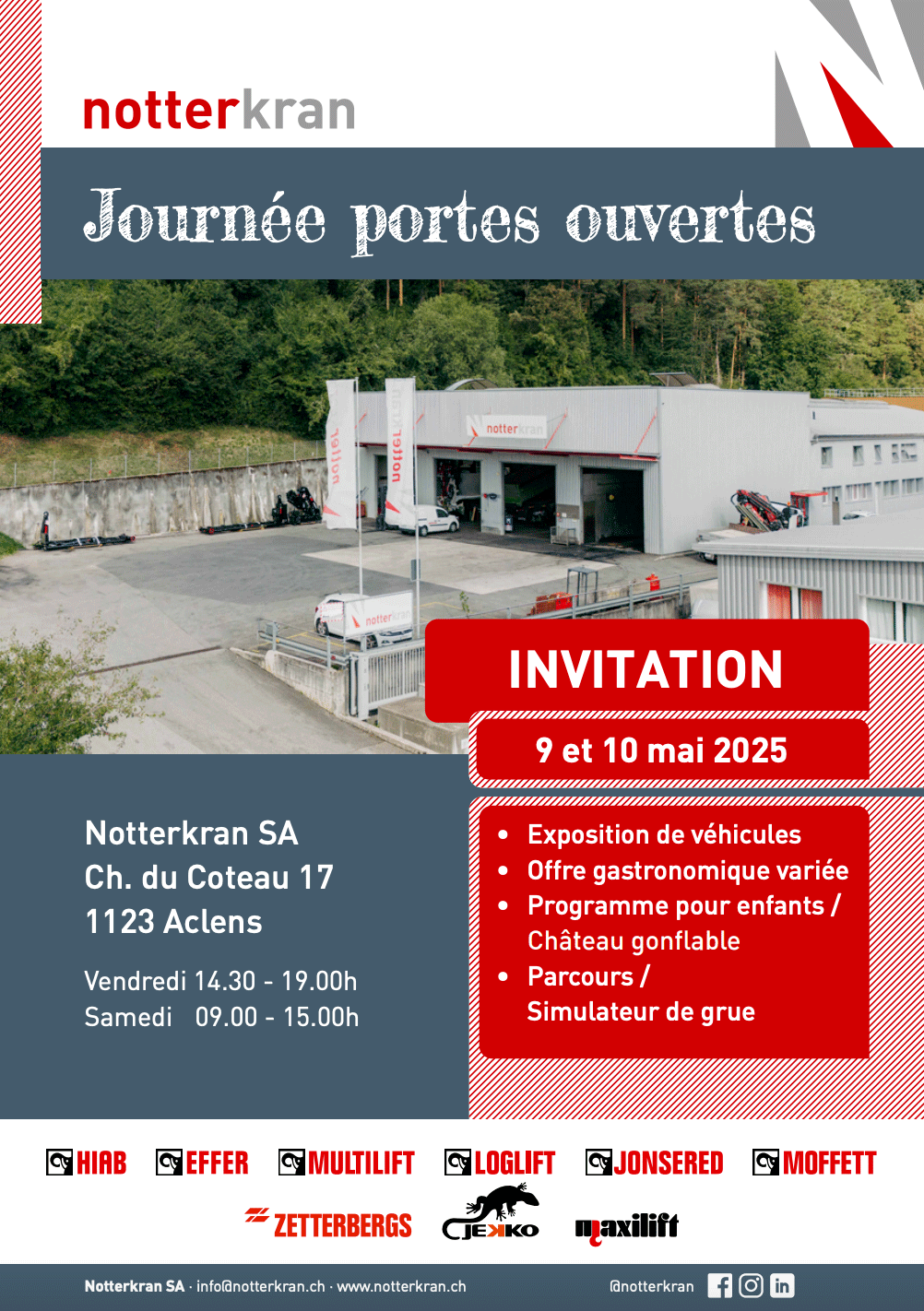 Invitation : Journée portes ouvertes à Aclens